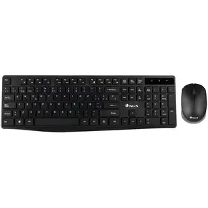Clavier et souris sans fil NGS Allure 1200 dpi 2.4 GHz Noir pas cher