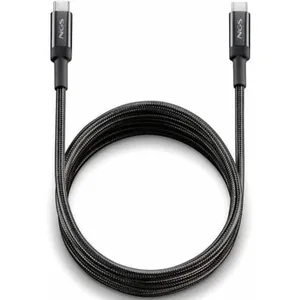 Câble NGS USB-C vers USB-C 100 W USB 2.0 - 2 m - Noir pas cher