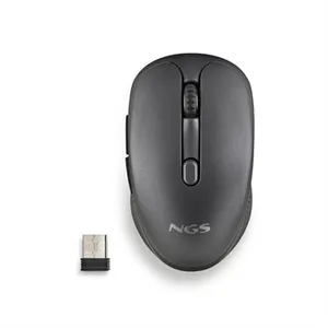 Comparateur de prix : Ratón Inalámbrico NGS Evo Rust/ Batería recargable/ Hasta 1600 DPI/ Negro