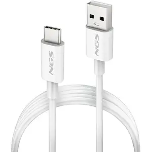 Câble USB NGS ZYRO-AC Blanc 1m USB-A vers USB-C 15W 480Mbps pas cher