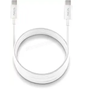 Câble USB-C NGS ZYRO 60W-1 1m 60W 480Mbps blanc pas cher