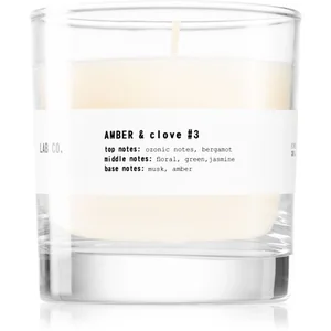 Ambientair The Olphactory Lab Co. Amber & Clove bougie parfumée 200 g pas cher