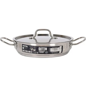 Comparateur de prix : Quttin Casserole avec couvercle en verre 2,2 L Ø 24 x 6 cm