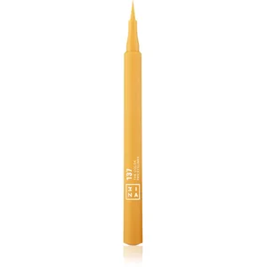 Comparateur de prix : 3INA The Color Pen Eyeliner eye-liner feutre teinte 137 - Yellow 1 ml