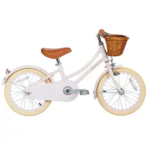 Comparateur de prix : Banwood - Vélo Classique Rose Acier Cyclisme Pédales 4-7 Ans Exercice