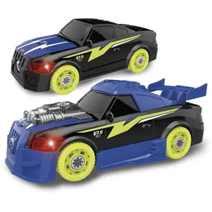 Tachan Jeu De Construction De Voiture De Tuning Avec Lumières Et Sons ... pas cher