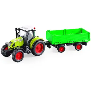 Tachan - Tracteur avec remorque, échelle 1:16, couleur non appliquée (... pas cher