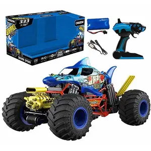 Comparateur de prix : Tachan Voiture Rc Requin Avec Fumée Échelle 1:10 2.4g