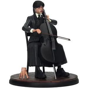 Comparateur de prix : SD TOYS - Figurine de Wednesday avec violoncelle de 20 cm