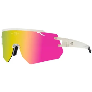 Lunettes Bloovs Galibier Matte Crystal avec lentille Dark Blue Mirror pas cher