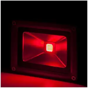 Projecteur led Spot 10W 850Lm IP65 Brico Rouge 40 000H [BQFS11510-R]