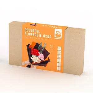 Eurekakids Briques De Construction Bouquet De Fleurs Colorées 275 Pièces pas cher