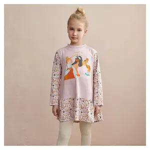 GENERIQUE Tissu katia panneau T-shirt Best Friends vendu au mètre(...) - Rose