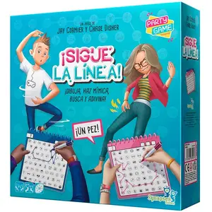 Asmodee Jeu De Société Sigue La Línea! Espagnol pas cher