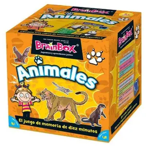 Asmodee BrainBox Animales - Jeu de Table en Espagnol TGG13403 pas cher