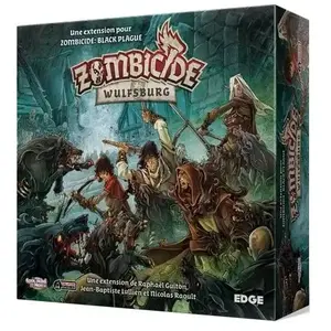 Asmodee Figurines Edge Zombicide Black Plague : Wulfsburg (x26) Bleu TU EFCMZB02