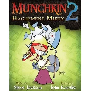 Asmodee Jeu de cartes Munchkin 2 Hachement Mieux pas cher