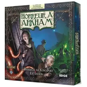 Comparateur de prix : Asmodée Edge Entertainment Horreur à Arkham : L'Horreur de Kingsport