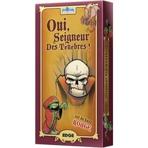 Asmodee Jeu de cartes Oui, Seigneur Des Ténèbres ! Set De Base Rouge Asmodée pas cher