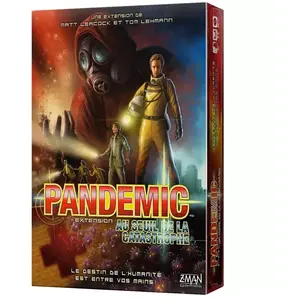 Asmodee Jeu de cartes Pandemic Au seuil de la catastrophe Extension Asmodée pas cher