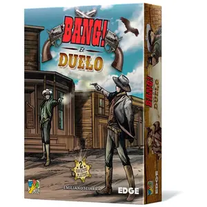 Asmodee EDGE JUEGOS Bang-Le Duel, Jeu de Cartes EEDVBU01, EDGBA30, Multicolore pas cher