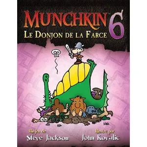 Asmodee Jeux de société - Munchkin 6 - Le Donjon de la Farce - Jeu de société pas cher