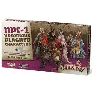 AC-DÉCO Zombicide Black Plague - 11 - NPC-1 Notorious Plagued Characters pas cher