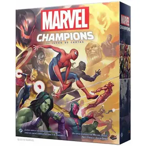 Comparateur de prix : Fantasy Flight Games Asmodee Champions : Le Jeu De Cartes Marvel Espagnol