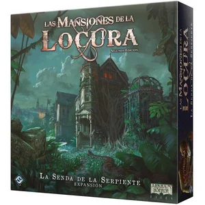 Asmodee MANSIONES DE LA LOCURA 2 EDICION LA Senda DE LA ERPIENTE - Version Espagnole