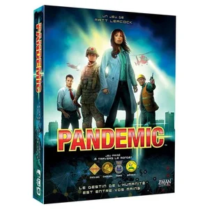 Comparateur de prix : Kosmos Jeu de société Pandemic  - Z-Man Games Jeu de société  - ZMPA01FR 