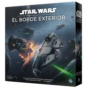 Comparateur de prix : Asmodee Fantasy Flight Games - Star Wars : Le Bord Extérieur - Jeu de Table - Espagnol (SW06ES)