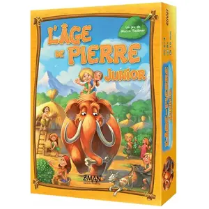 Asmodee Âge de Pierre Junior (L') - Z-Man Games Jeu pour enfant - ZMGADPJ01 pas cher