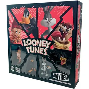 Asmodee Warner Bros Looney Tunes Mayhem Jeu de société pas cher
