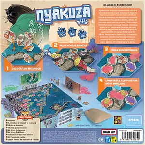 Asmodee Nyakuza, Jeu de société, Simulation économique, 8 ans, 40 min pas cher