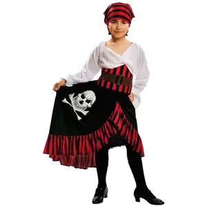 Mom déguisement robe noire pirate fille - 3/4 ans - noir - unimasa 200583