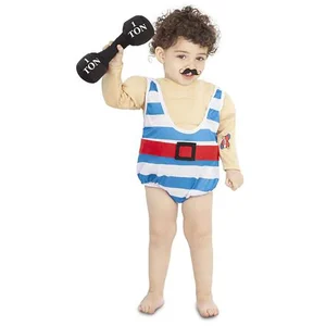 Comparateur de prix : Mom Déguisement Homme Musclé de Cirque pour bébé - ZZCostumes - Bleu - Multicolore - Intérieur - 24 mois - 2 ans