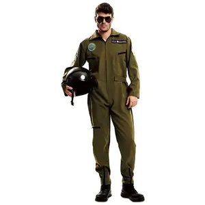 Mom Déguisement Top Gun Homme Xl Vert 202628 Unimasa pas cher