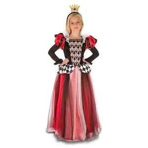Mom Déguisement Reine de Coeur Luxe pour fille - MY OTHER ME FUN COMPANY, SL - 10 ans - Noir