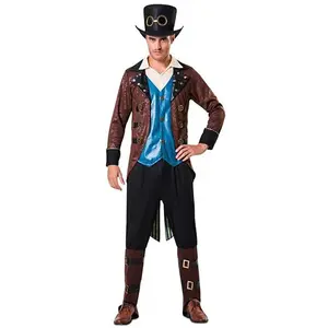 Mom Costume pour adultes mon autre moi steampunk 3 pièces multicolour 