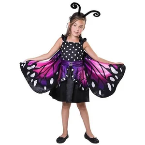 Mom Déguisement de Papillone Rose et Violet pour filleVendu parkidinn