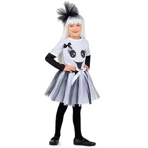 Comparateur de prix : Mom déguisement fantôme tutu fille - 7/9 ans - noir - unimasa 206398