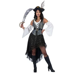 Mom Costume pour adultes mon autre moi 4 pièces pirate 