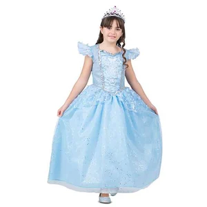 Comparateur de prix : VIVING Mom Costume De Princesse Soulier De Verre Avec Gants Et Robe Enaguas