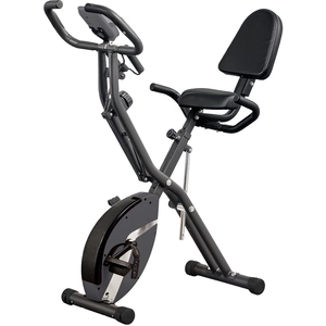 SPORTNOW Vélo d'Appartement Pliable avec Résistance Magnétique Moniteu...