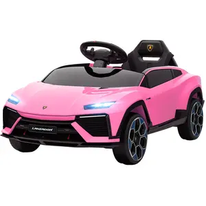 AIYAPLAY Voiture électrique pour enfants +3 ans sous licence Lamborghi... pas cher