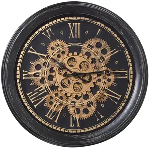 AlexandreHouse Horloge Murale Ø36 Cm Avec Mouvement Acrylique °36X7 Cm, Piles : 3Xaa Non Incluses pas cher