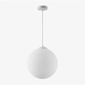 Sklum Plafonnier Boule En Verre Uvol Blanc Ø30 CmVendu parrakuten