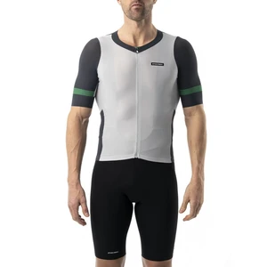 Maillot Etxeondo Mendi manches courtes gris bleu vert - XL