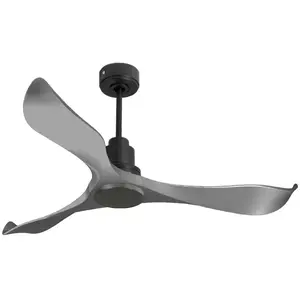 Comparateur de prix : Ventilateur de plafond Réversible Thermostat Wifi Télécommande Mémoire TrawanganD132C0467178 Noir