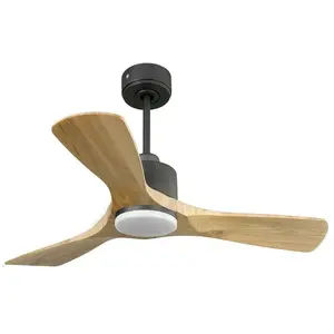 Comparateur de prix : Ventilateur de plafond réversible dimmable Wifi avec télécommande - RarotongaD106C03LED67826 Noir